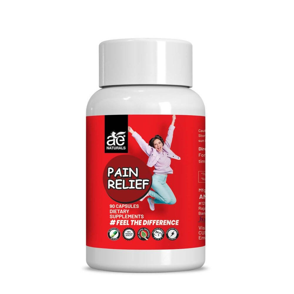 Ae Naturals Pain Relief Capsules - Swadesiicart