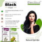 Elecious Naturals Indigo and Henna powder for Black Hair - Swadesiicart