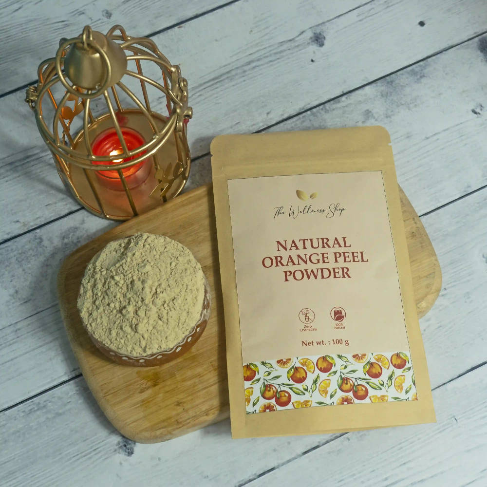 The Wellness Shop Natural Orange Peel Powder | Swadesiicart