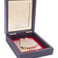 Golden Peacock 24-Ct Gold-Toned Gold Foil Ganesh Pooja Box | Swadesiicart