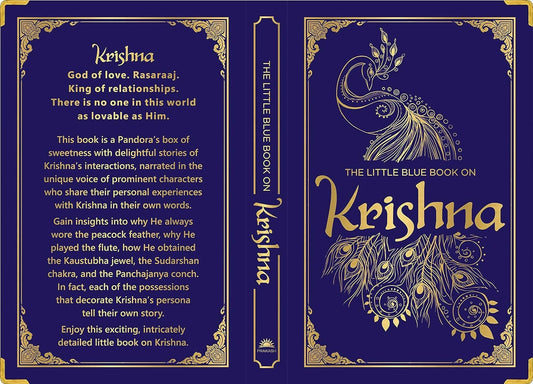 The Little Blue Book on Krishna by Shubha Vilas | Swadesiicart