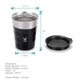 Vaya Popcup Insulated Coffee Mug Tumbler With Lid - 250 ml (Black) | Swadesiicart