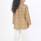 Breathables Kids Cotton Night Suit – Yellow Camel Print Kurta & Pyjama Co-Ord Set For Boys & Girls