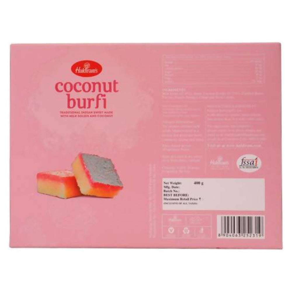 Haldiram's Coconut Burfi | Swadesiicart