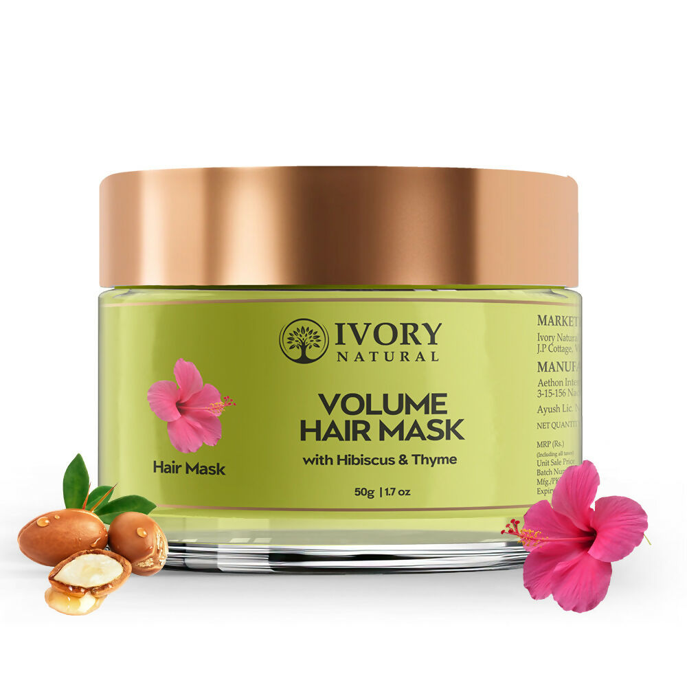 Ivory Natural Hair Volume Mask - Hair Volume And Length For Both Men & Women | Swadesiicart
