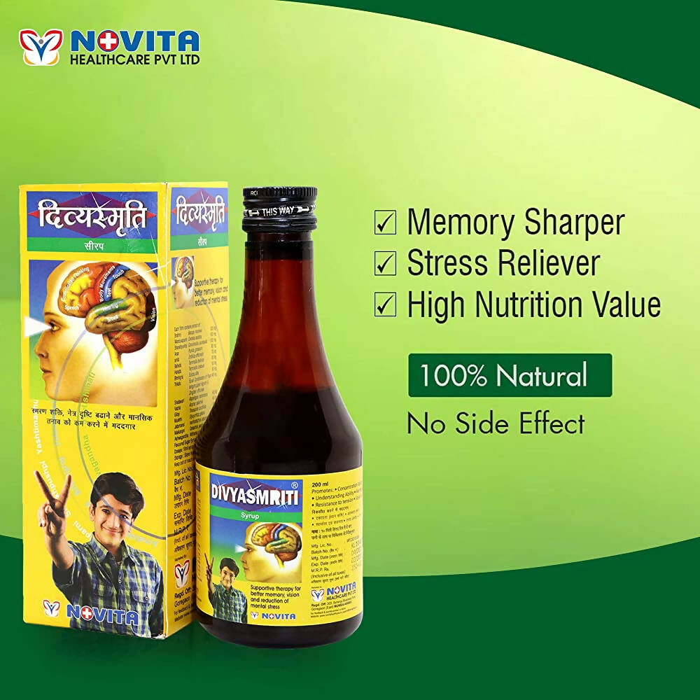 Novita Divyasmriti Syrup | Swadesiicart