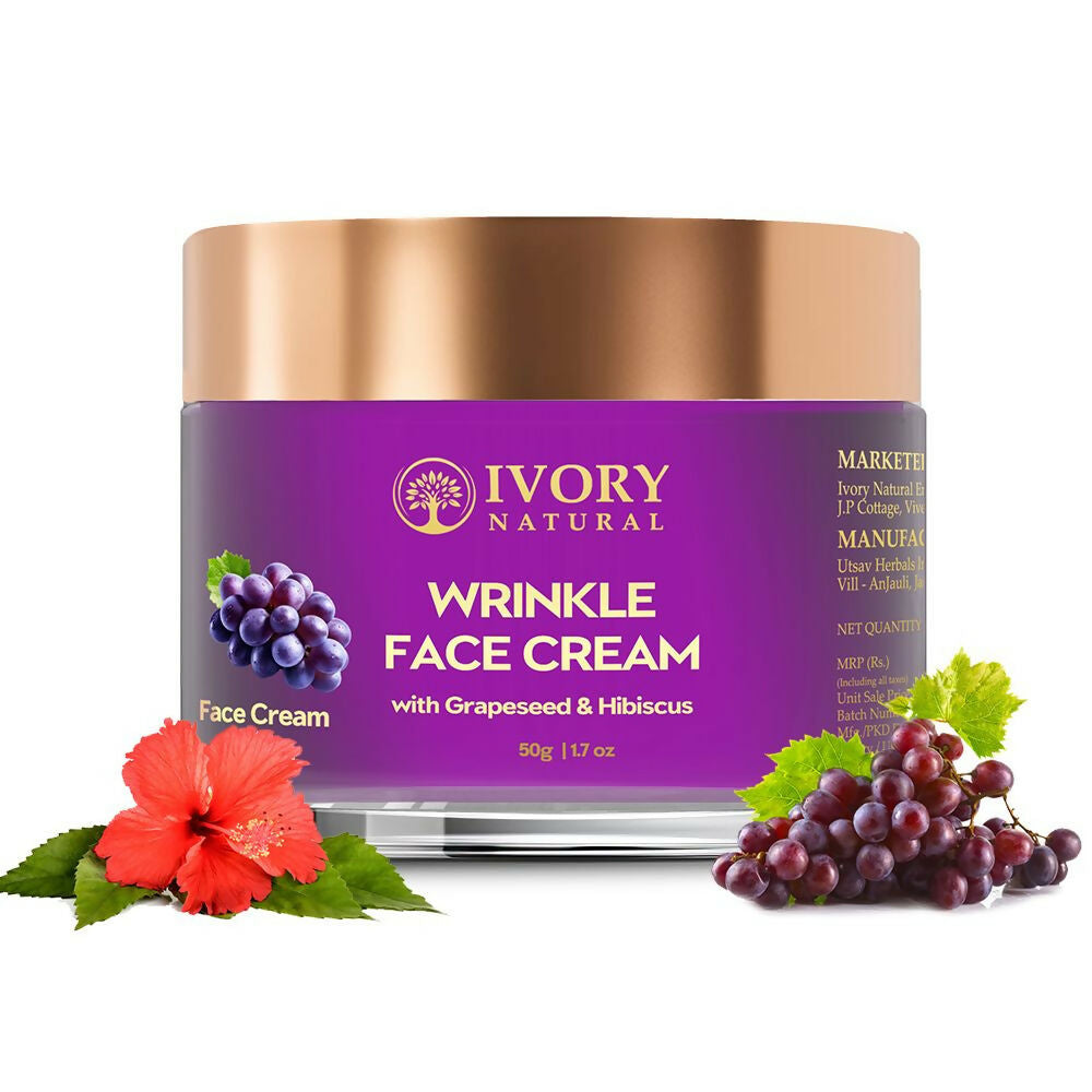 Ivory Natural Wrinkle Face Cream For More Radiant And Youthful Look | Swadesiicart