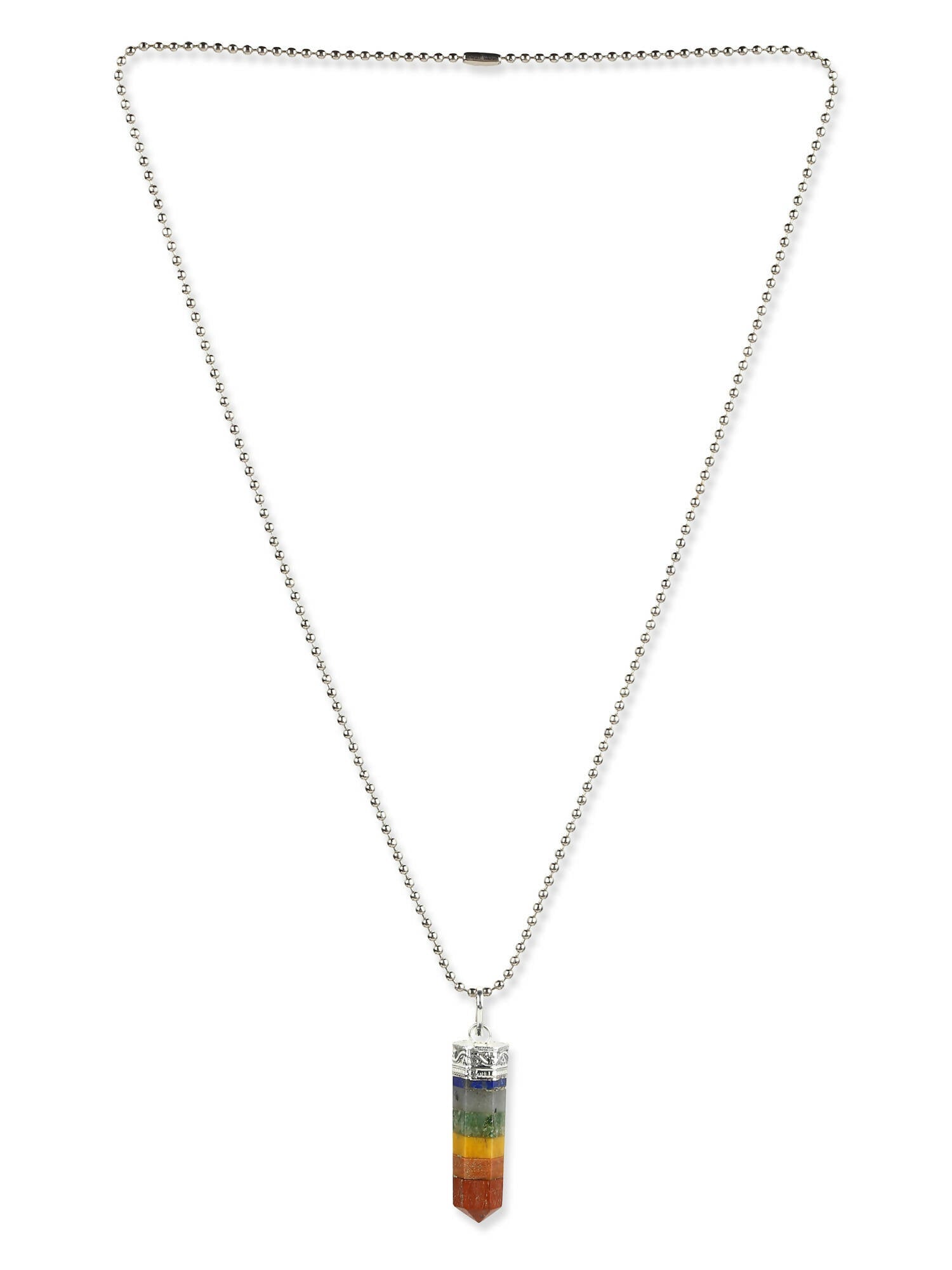 Silver-Plated Necklace - Ruby Raang | Swadesiicart