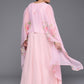 Ahalyaa Women's Traditional wear Ethnic Dress - Pink | Swadesiicart