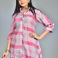 Morchari Digital Print Semi Muslin Co-Ord Set Top & Trouser-Multicolor - Swadesiicart