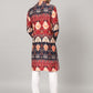 Blossom Print Cotton Kurta by Hilo Design