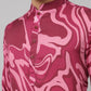Abstract Marble Print Cotton Kurta by Hilo Design
