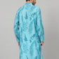 Breezy Leaves Print Cotton Kurta by Hilo Design