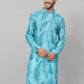 Breezy Leaves Print Cotton Kurta by Hilo Design
