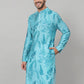 Breezy Leaves Print Cotton Kurta by Hilo Design