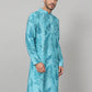 Breezy Leaves Print Cotton Kurta by Hilo Design