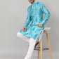 Breezy Leaves Print Cotton Kurta by Hilo Design
