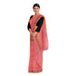 Exclusive Collection 100% Pure Cotton Peach Tant Saree With Hand Weaving Work - Swadesiicart