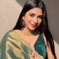 Lorenvalley Fashion Bollywood Sheded Rama Fendy Silk Wedding And Partywear Saree - Swadesiicart
