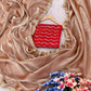Lorenvalley Fashion Chiku Zimmy Choo Silk Fancy Lace Saree With Blouse - Swadesiicart