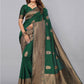 Kalini Ethnic Motifs Zari Banarasi Saree | Swadesiicart