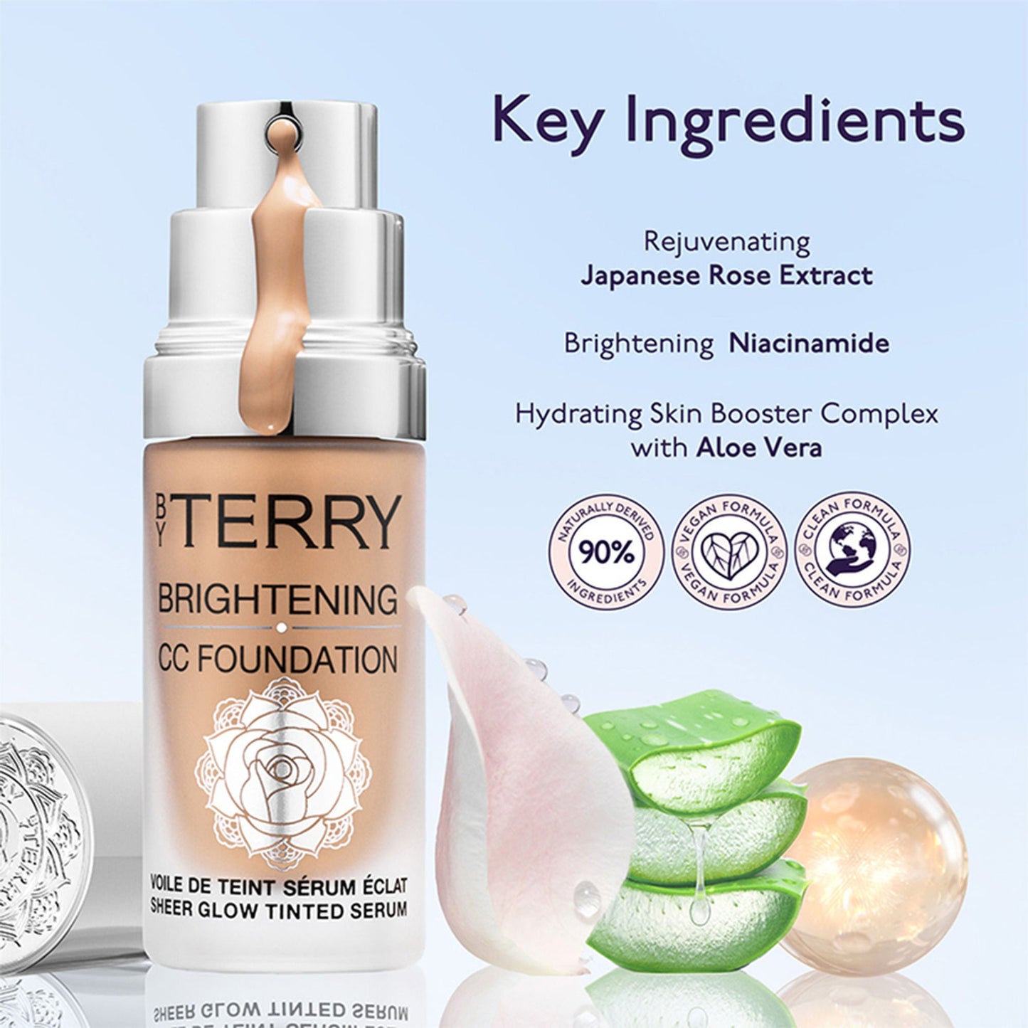 By Terry Brightening CC Foundation - 6N Tan Neutral