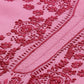 ADA Women Pink & Red Chikankari Embroidered Sustainable Handloom Kurta with Trousers | Swadesiicart