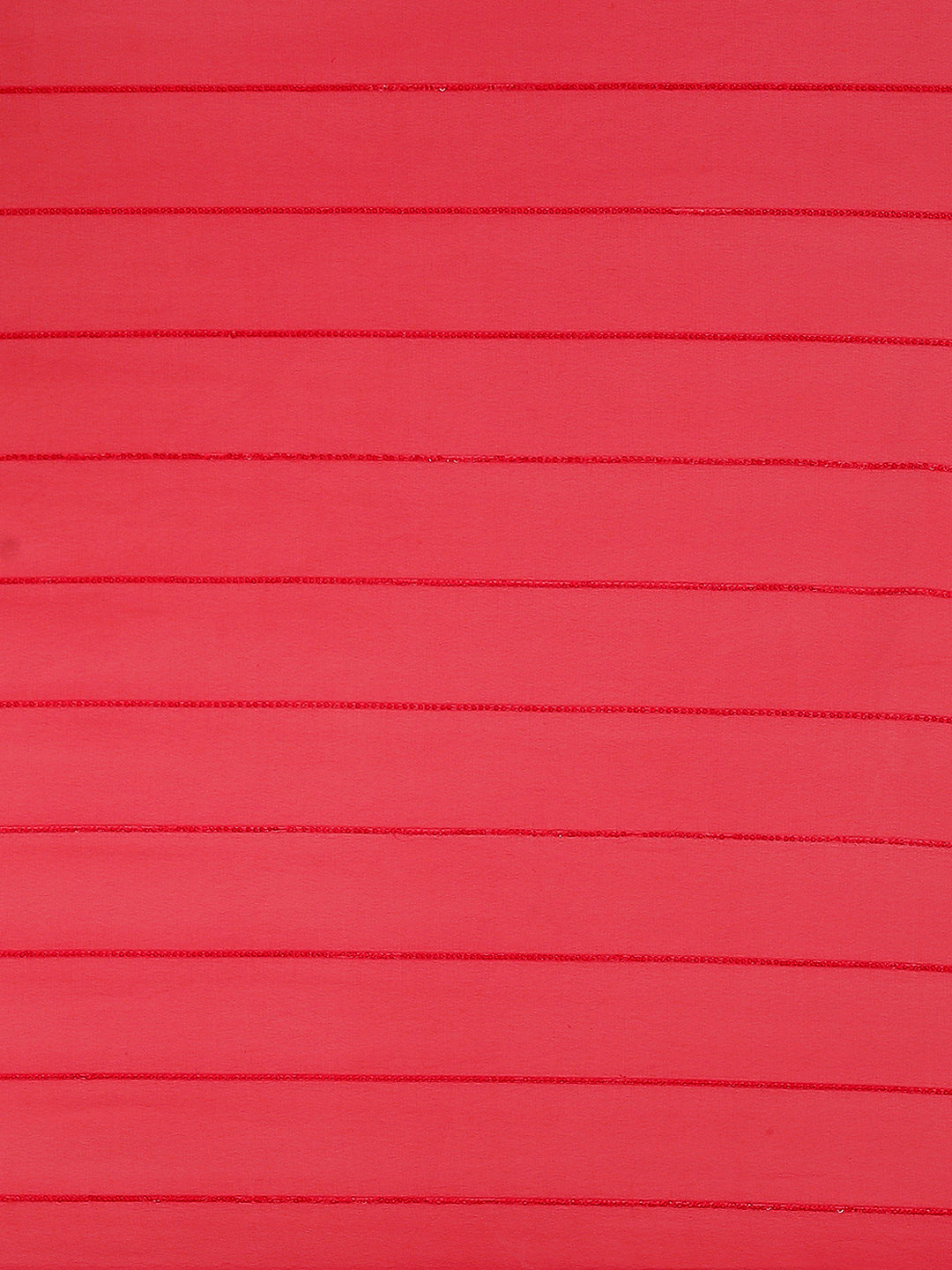 Tikhi Imli Red Striped Saree | Swadesiicart