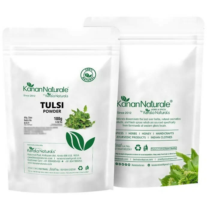 Kerala Naturals Organic Tulsi Powder | Swadesiicart