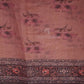 Light Peach Colour Printed Semi Chanderi Saree By Gayathri Reddy Designer Studio | Swadesiicart