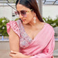 Tikhi Imli Sequinned Satin Ready to Wear Saree | Swadesiicart