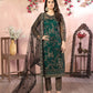 Anaita Green Embroidered Net Salwar Suit