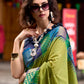 Anaita Green Designer Weaving Pure Silk Saree With Blouse