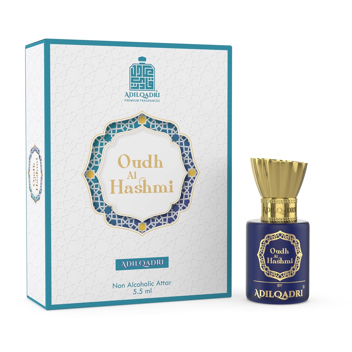 AdilQadri Oudh Al Hashmi Luxury Attar Perfume | Swadesiicart