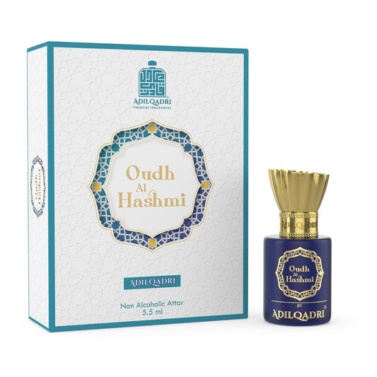 AdilQadri Oudh Al Hashmi Luxury Attar Perfume | Swadesiicart