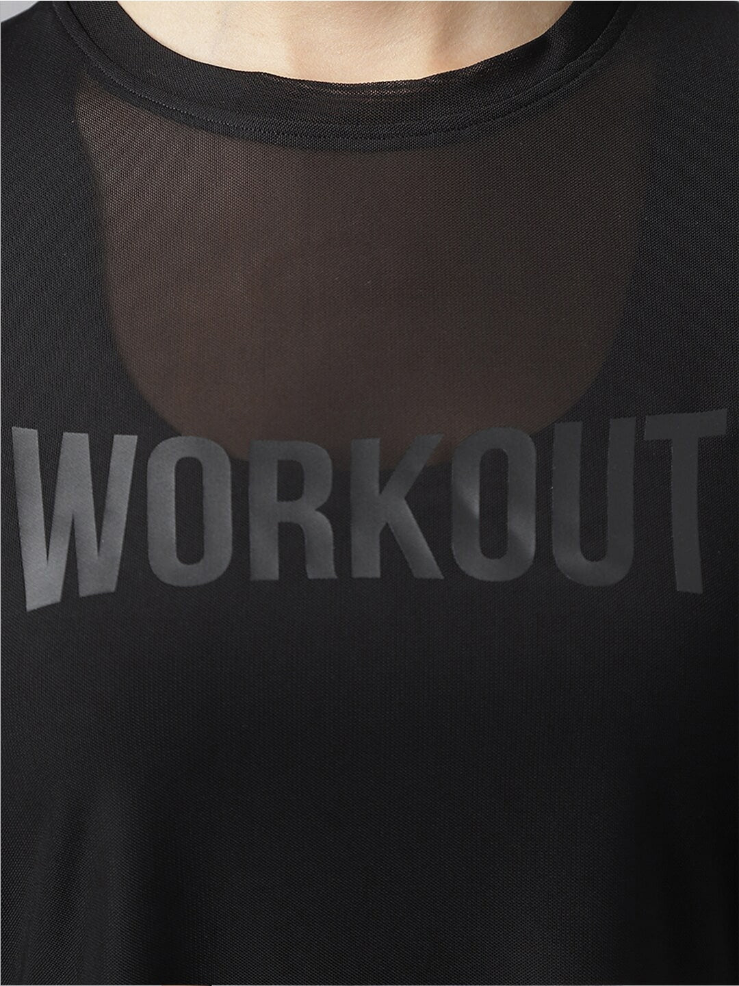 MKH Women Typography Printed Dri-FIT Sports T-Shirt - Swadesiicart