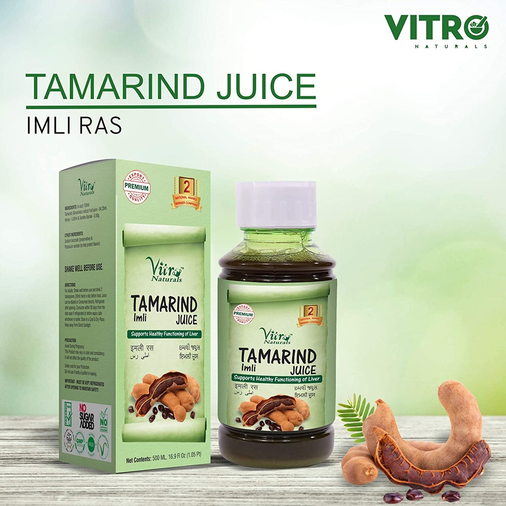 Vitro Naturals Tamarind ( imli) Juice | Swadesiicart