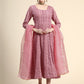 Kalini Paisley Embroidered Chikankari Georgette Anarkali Kurta With Dupatta Set | Swadesiicart