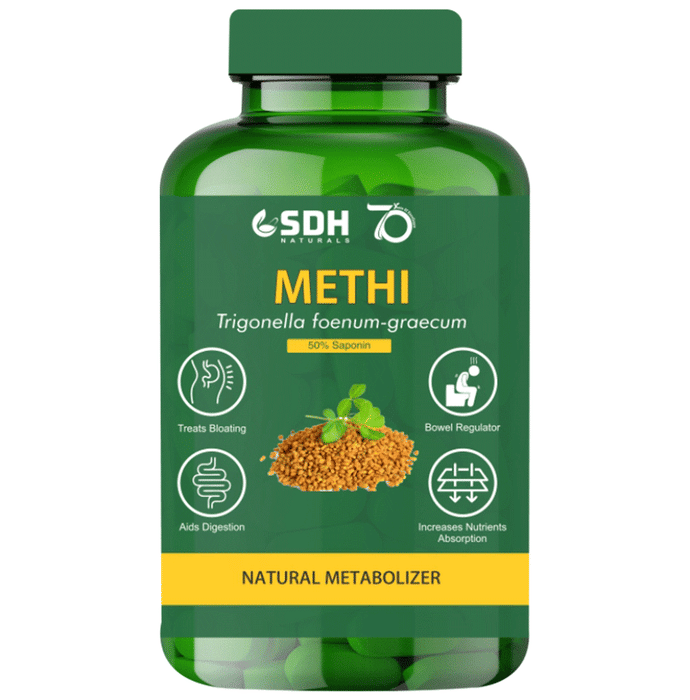SDH Naturals Methi Capsule | Swadesiicart