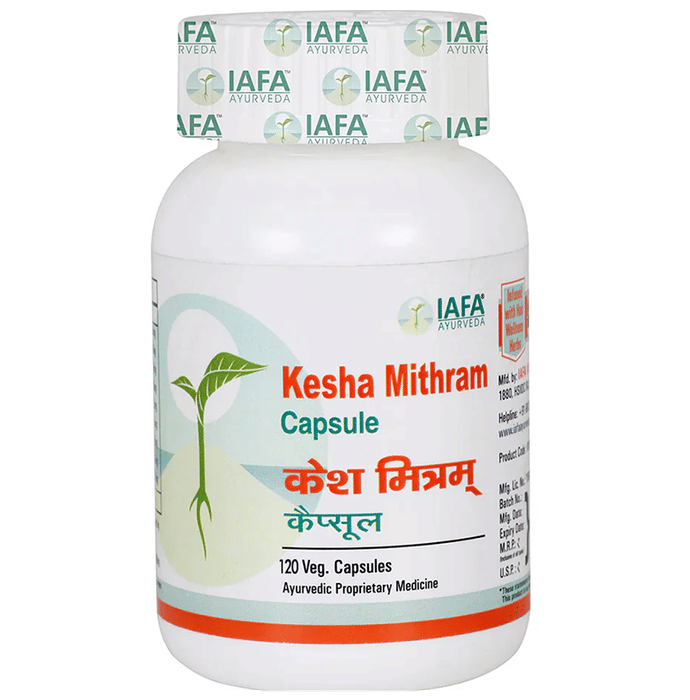 Iafa Ayuveda Kesha Mithram Veg Capsuless | Swadesiicart