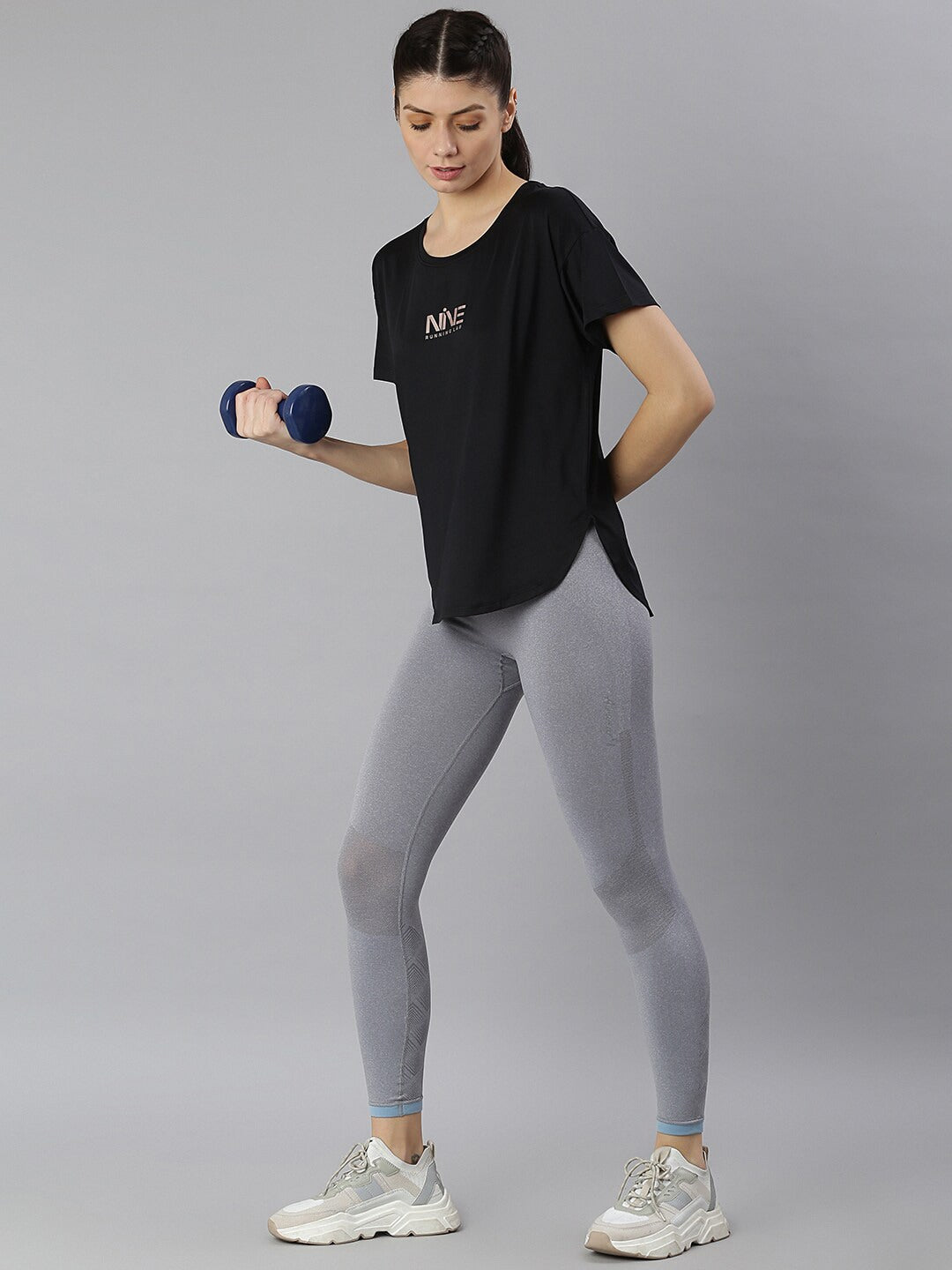 MKH Typography Extended Sleeves Dri-FIT Sports T-shirt - Swadesiicart