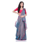 Desh Bidesh Women's Bengal Mayurkonthi Color Changer Tissue Khadi Pure Handloom Cotton Saree With Blouse Piece | Swadesiicart
