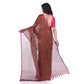 Desh Bidesh Women's Bengal Mayurkonthi Color Changer Tissue Khadi Pure Handloom Cotton Saree With Blouse Piece | Swadesiicart