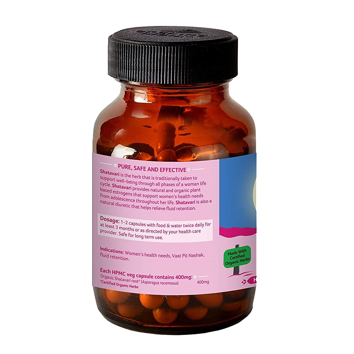 Organic India Shatavari Capsules - Swadesiicart