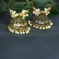 Mominos Fashion Johar Kamal Designer Golden Color Jhumkas | Swadesiicart