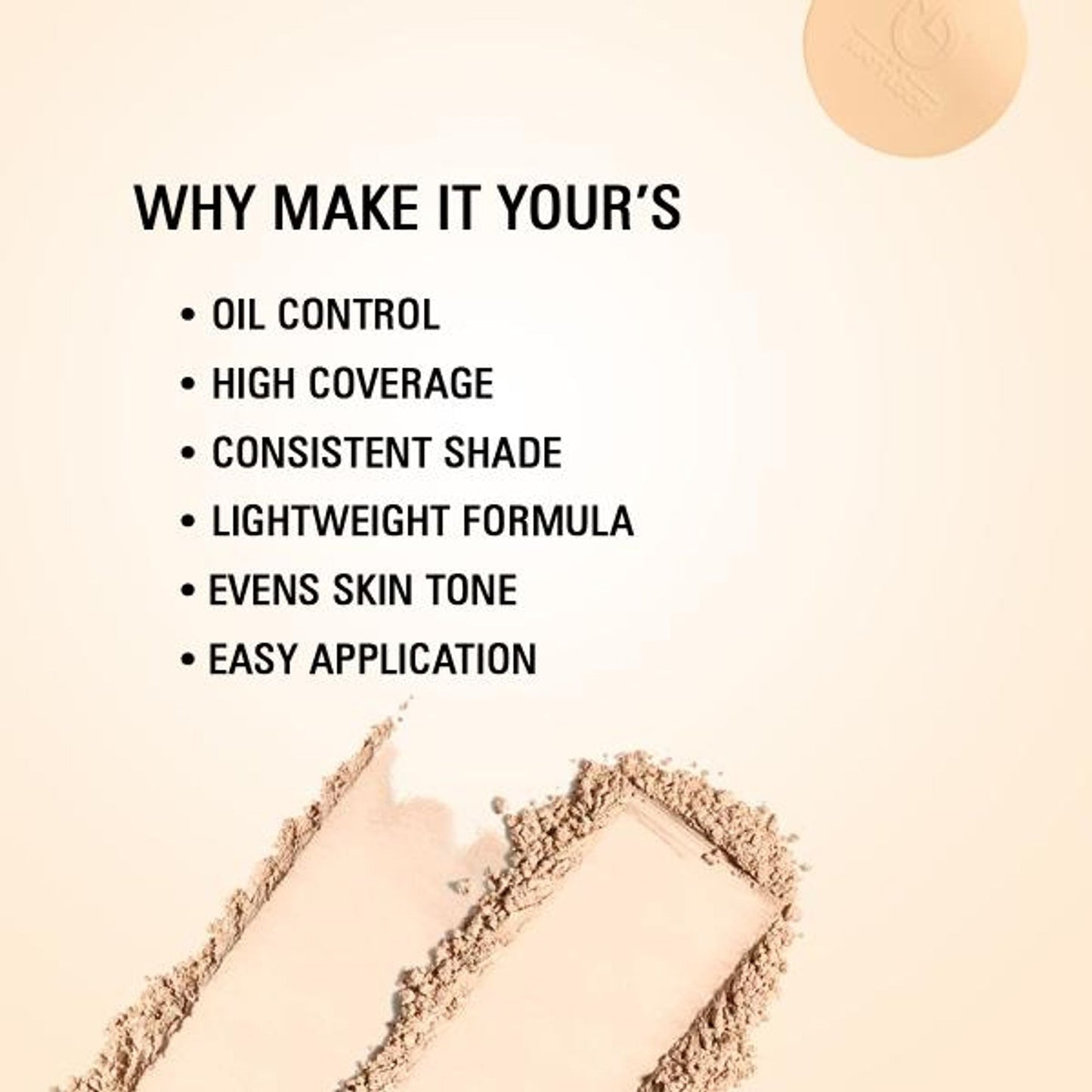 Matt Look CC Oil Control Stay Matte Powder - Natural - Swadesiicart