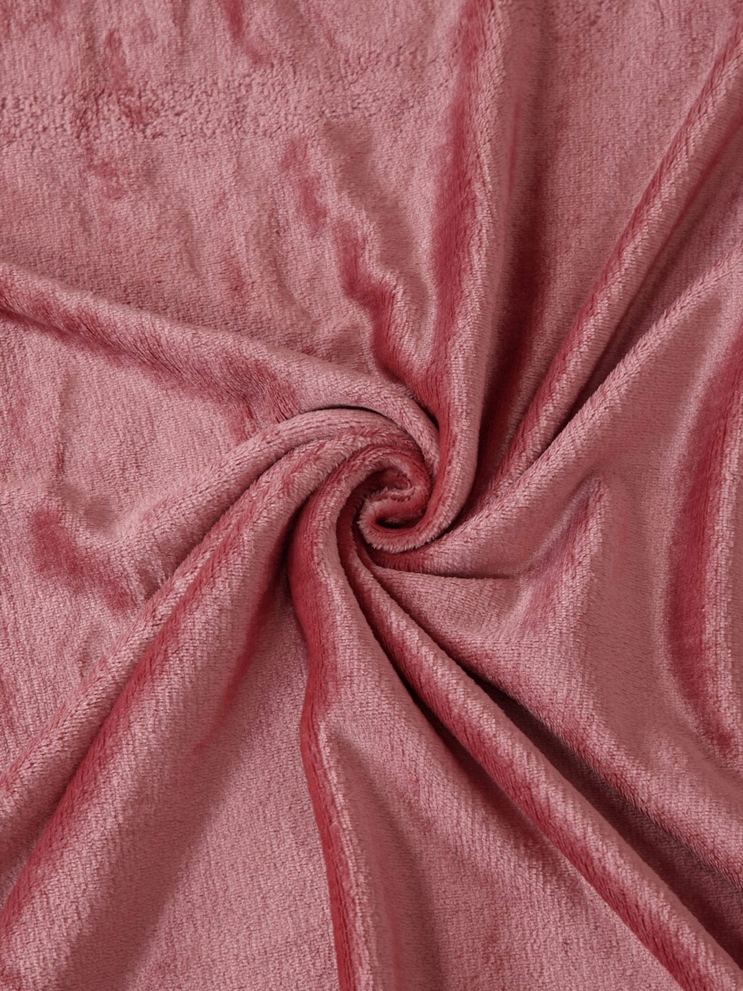 KLOTTHE Rust-Red Abstract Woolen 300TC King Fitted Bedsheet With 2 Pillow Covers - Swadesiicart