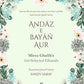 Andaz e Bayan Aur Mirza Ghalib's 100 Selected Ghazals - Sanjiv Saraf