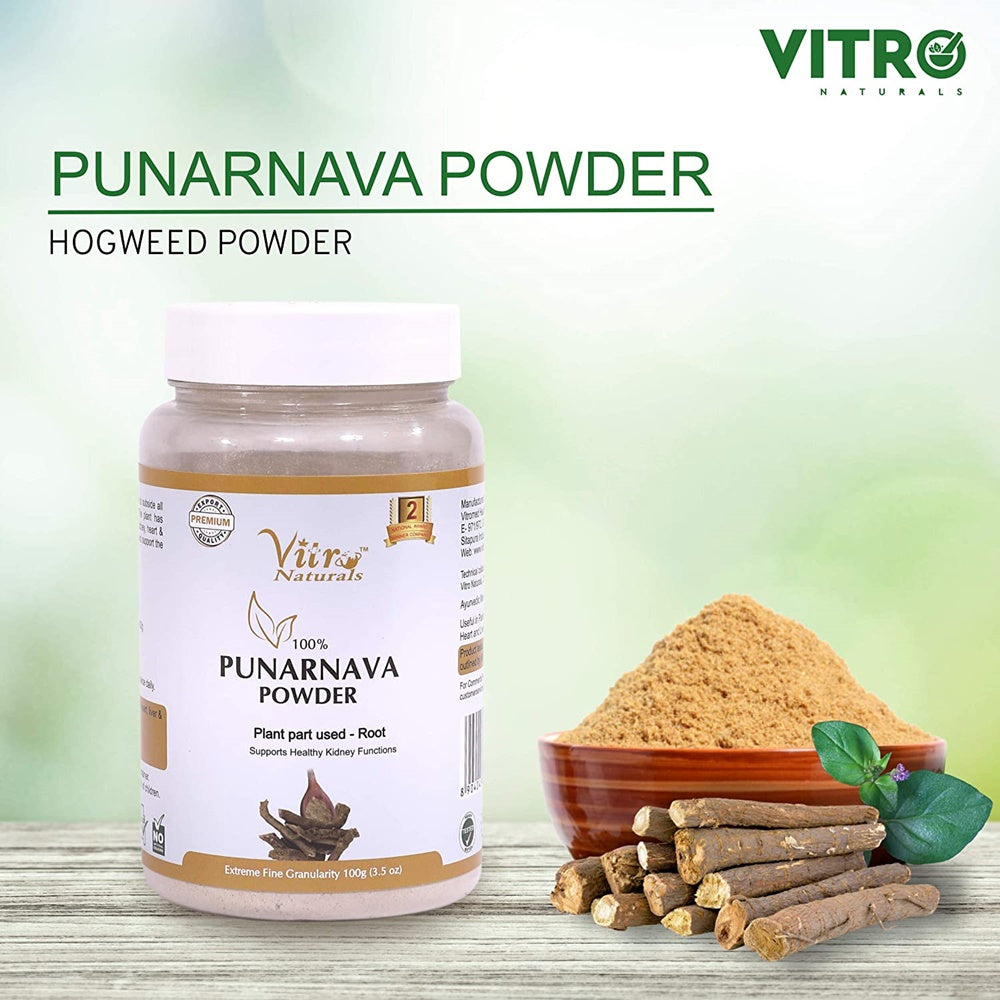 Vitro Naturals Punarnava Powder | Swadesiicart
