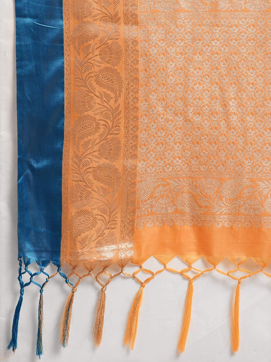 Varkala Silk Sarees Women'S Banarasi Katan Silk Saree With Blouse Piece | Swadesiicart